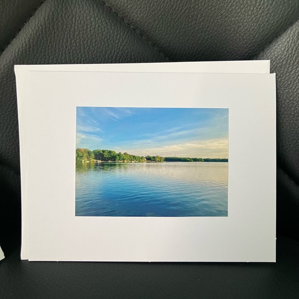 Blank Note Cards with Lake Views - Picture 5 of 10
